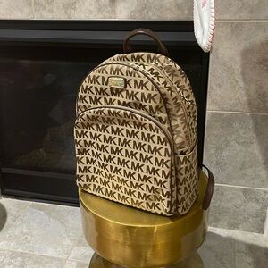 McLean Kors backpack Abbey brown